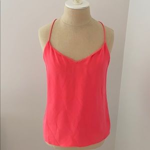 Jcrew silk coral camisole